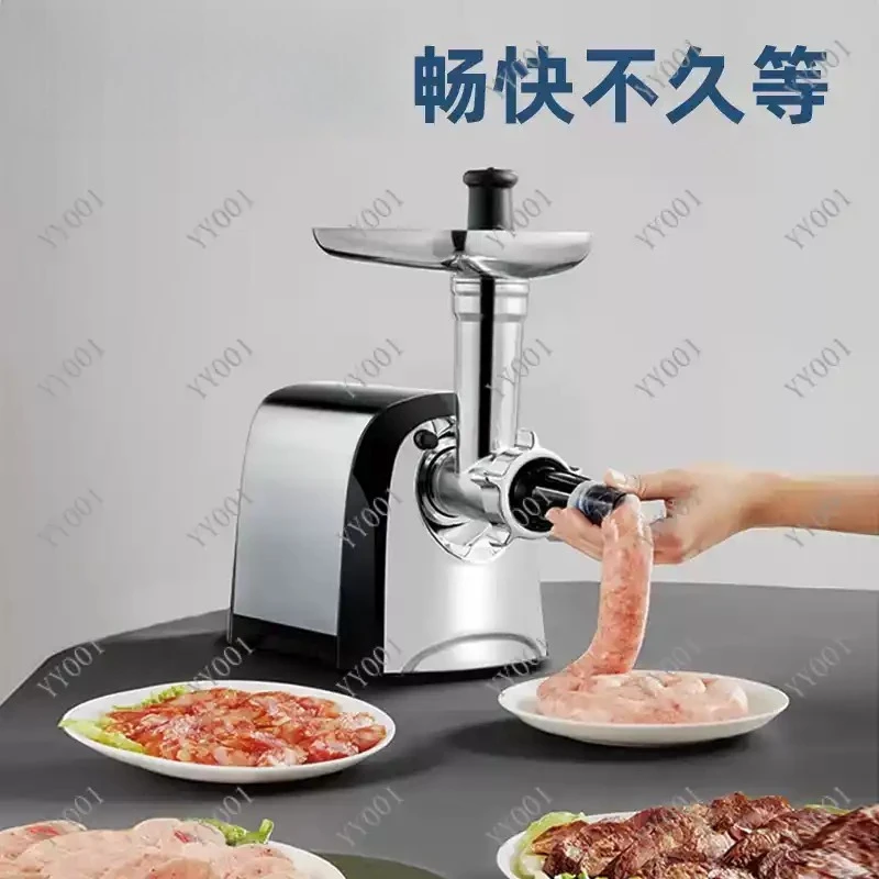 Household Electric Sausage Stuffer Mini Commercial Meat Grinder Sausage Making Machine Kitchen Tool