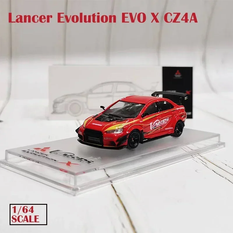 

CM 1:64 Model Car Lancer EVO X CZ4A Varis Wide Body 2.0 Alloy Die-cast Vehicle Collection