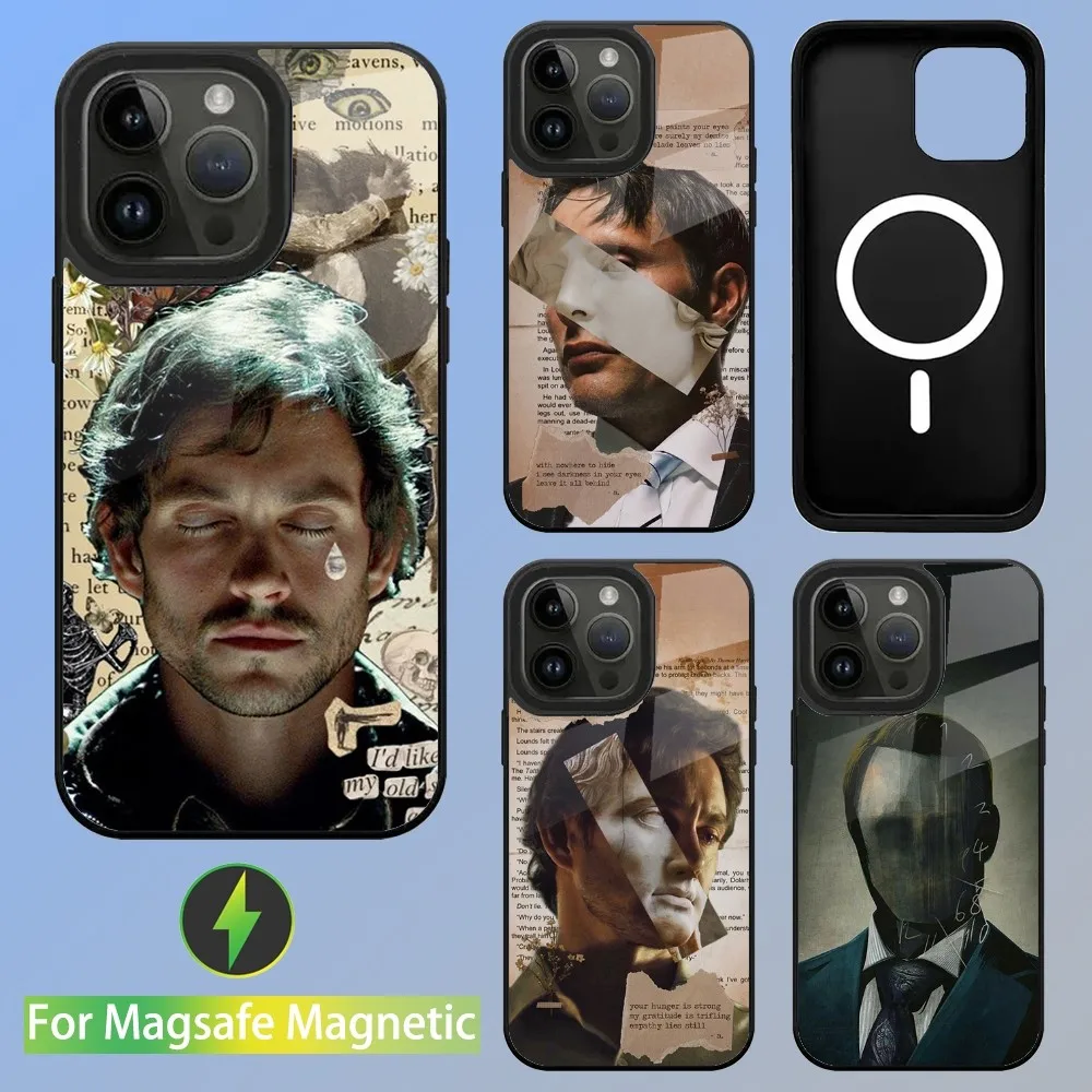 Hannibal Will Graham Phone Case For iPhone 15,14,13,12,11,Plus,Pro,Max Mini Magsafe Magnetic Wireless Charging