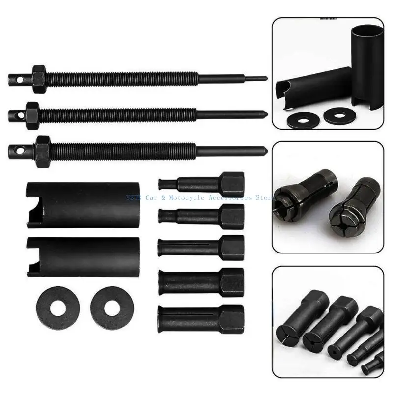 L5BC 12pcs Motorcycle Bearing Disassembly set Motorcycle Inner Bearing Removal Simple to Use for Technicians & Hobbyists