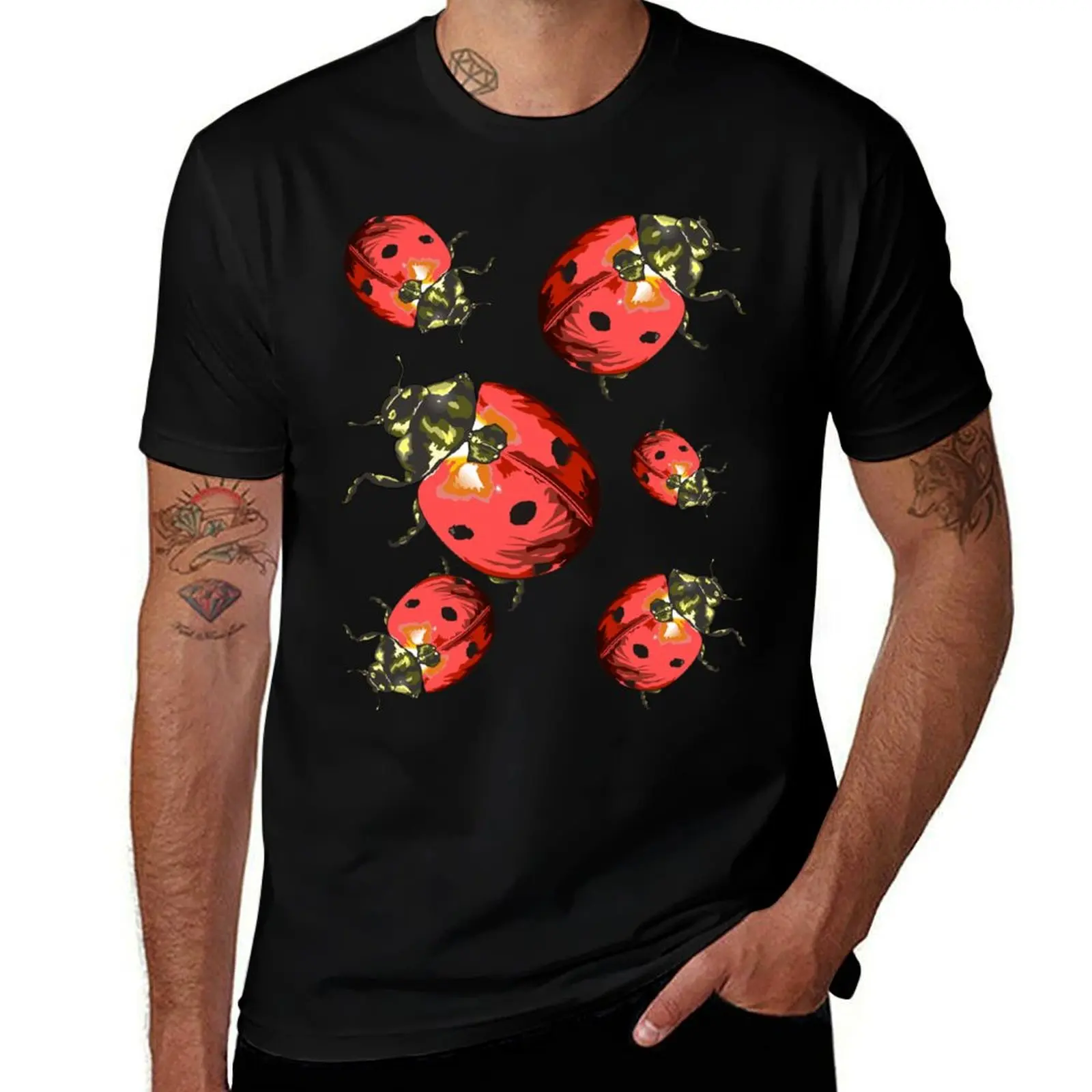 Ladybird Design, Red Ladybird, I Love ladybird T-Shirt plain shirts graphic men t shirts