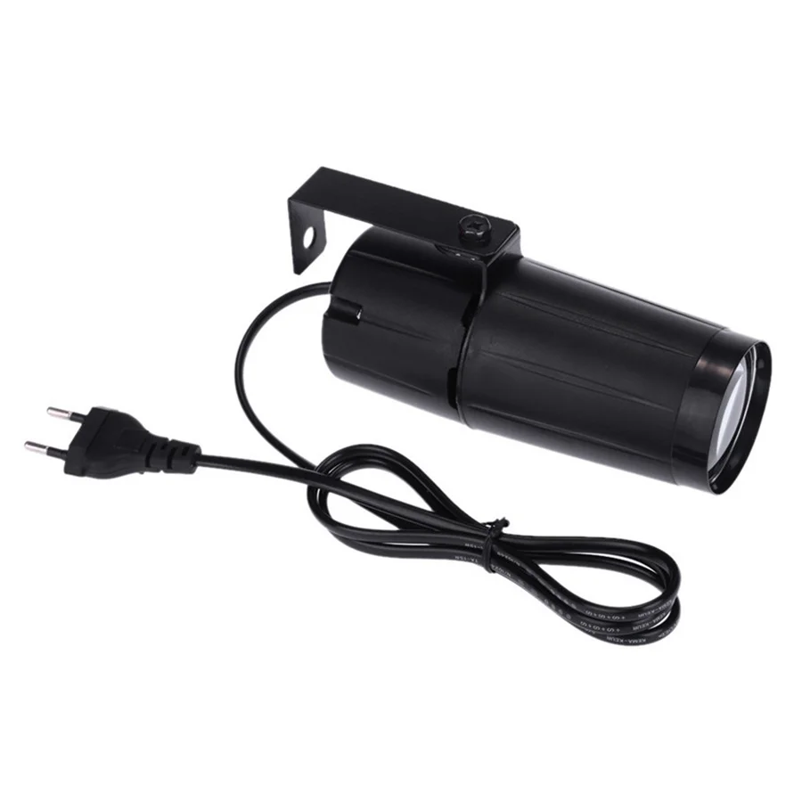 Luz Led Pin Spot Rgb 10w Dmx Ideal Para Bola De Espejo | Envío gratis