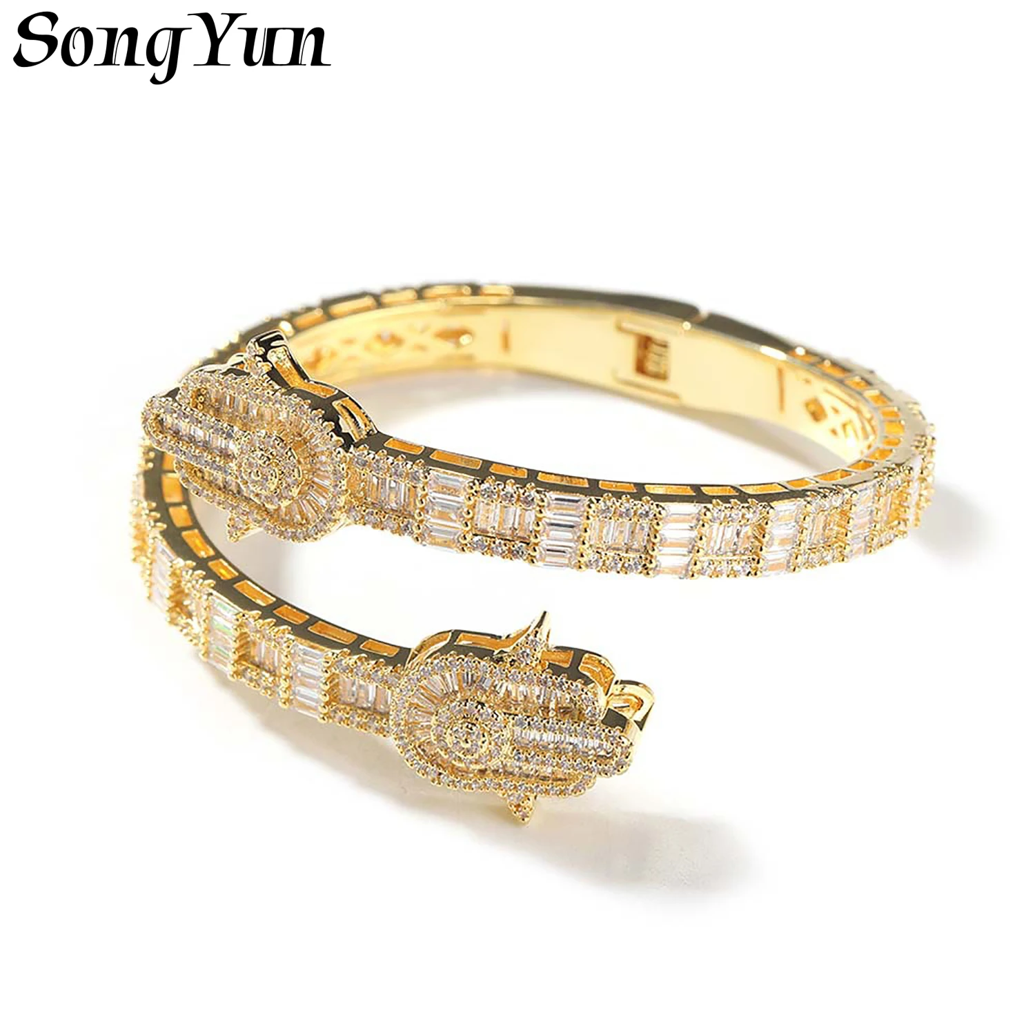 

SongYun Jewelry MHT Quality Brass Bracelet Bangle Charm CZ 7A Zircon Minimalist Style Luxury Jewelry Women Man Bracelets Jewelry