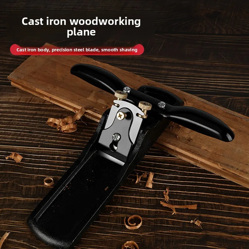 Woodworking Hand Plane Edge Planer Carpenter Push Plane Bird Plane Blade Trimming Tool for Wood Chamfer Smoothing Repair DIY Pro