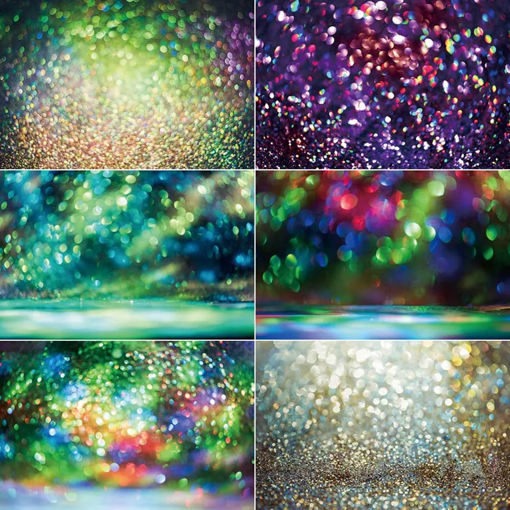 MOON.QG Shimmer Wall Glitter Backdrop Custom Women Men Birthday Background Light Bokeh Wedding Photography Studio Accessories