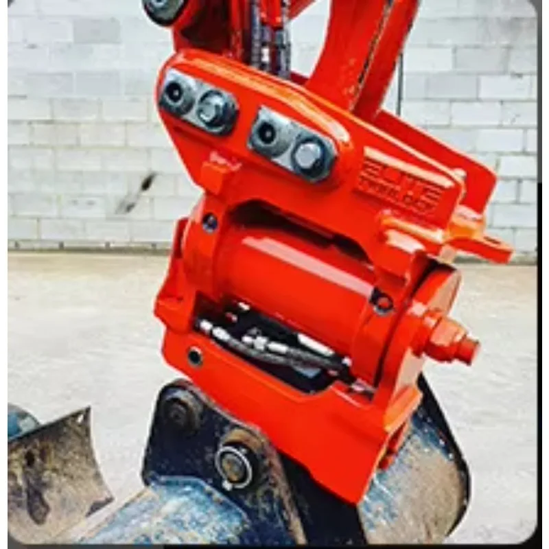 Tiejia 360 Degree Tilt Hitch Excavator Hydraulic Tilting Quick Hitch Tilt Rotator