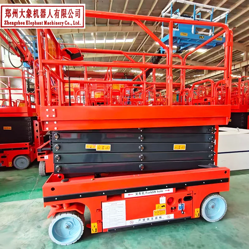 

Customized Factory Direct Sales CE Certified Mini Electric Scissor Lift Platform 4m 6m Aerial Hydraulic Table New
