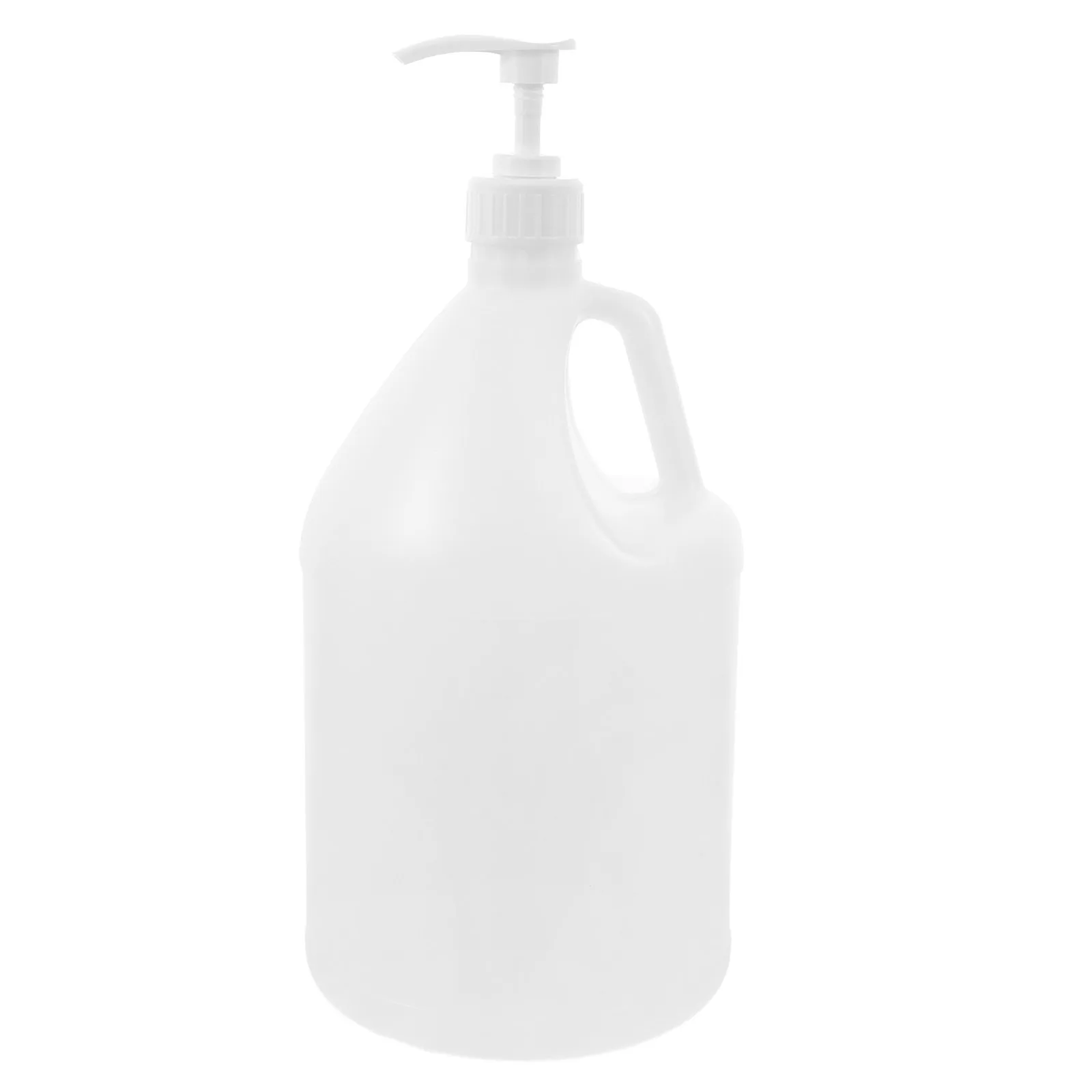

1 Gallon Jug White HDPE Plastic Barrel Pump Head 4L Liquid Storage Container Reusable Empty Bottle Camping Water Jug