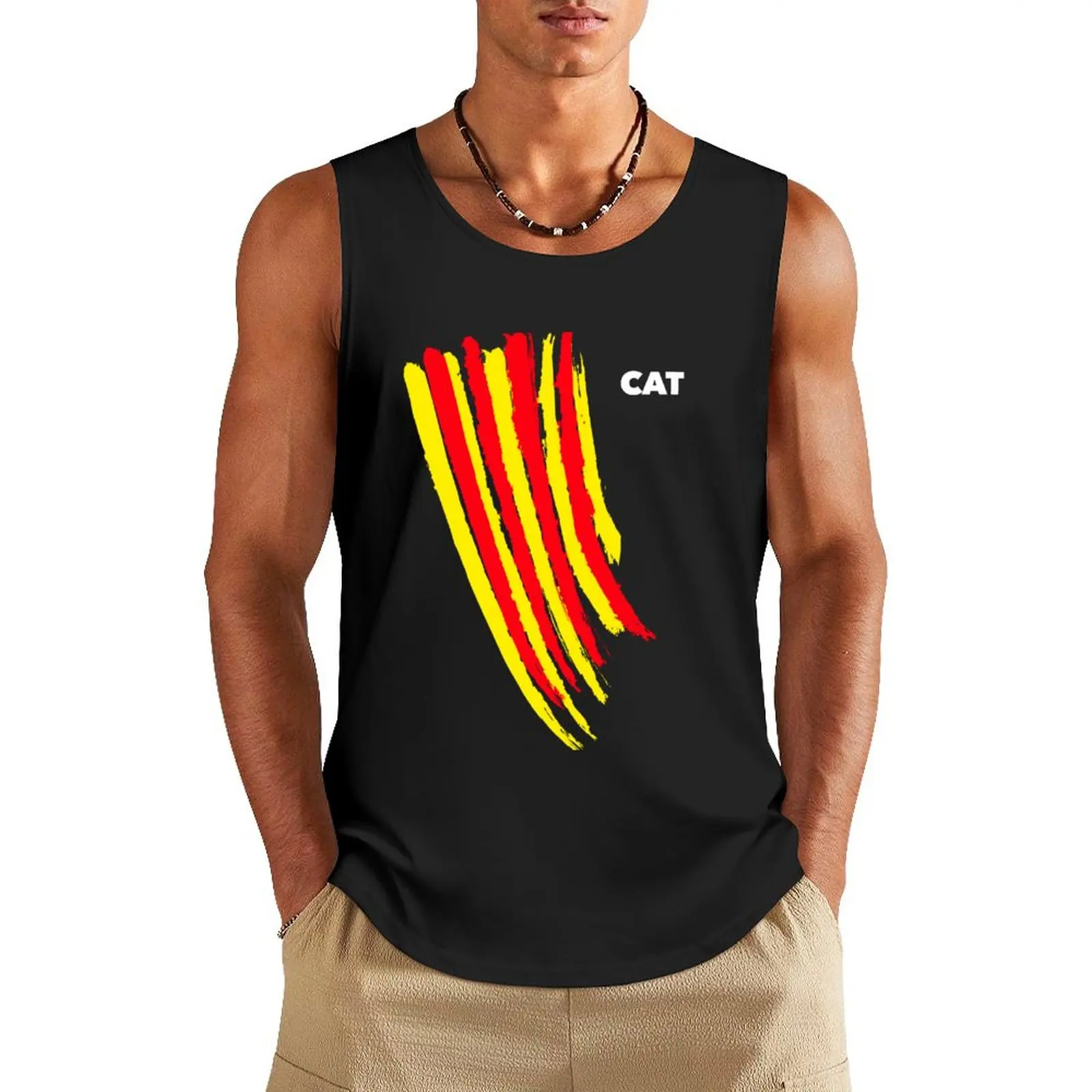 SENYERA GRUNGE - CATALUNYA Tank Top Men's clothes mens designer clothes men clothings