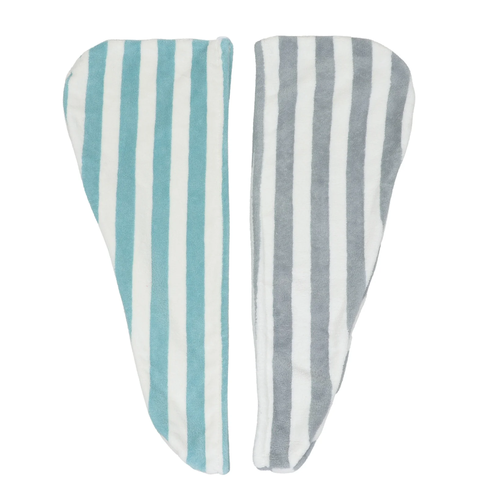 

2Pcs Thickened Soft Hair Drying Cap Fiber Fast Absorption Comfortable Texture Daily Home Gym Travel Bathing