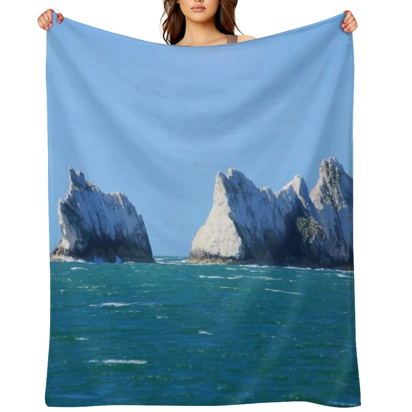 

The Needles Throw Blanket funny gift Baby Decorative Sofa Sofas Blankets