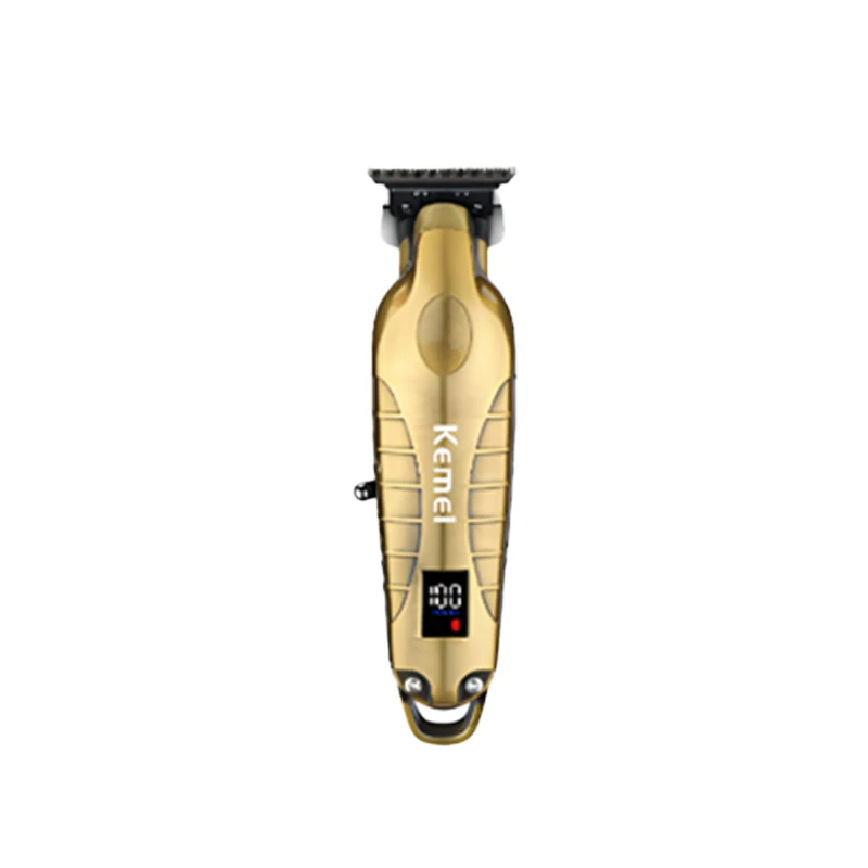 ベアー Kemei 2293 Barber Cordless Hair Trimmer 0mm Zero Gapped Carving