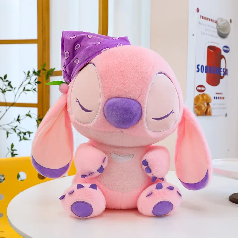 Disney's New Sleeping Stitch Plush Toy Stitch Room Decoration To Accompany Children To Sleep Children's Birthday Christmas Gift