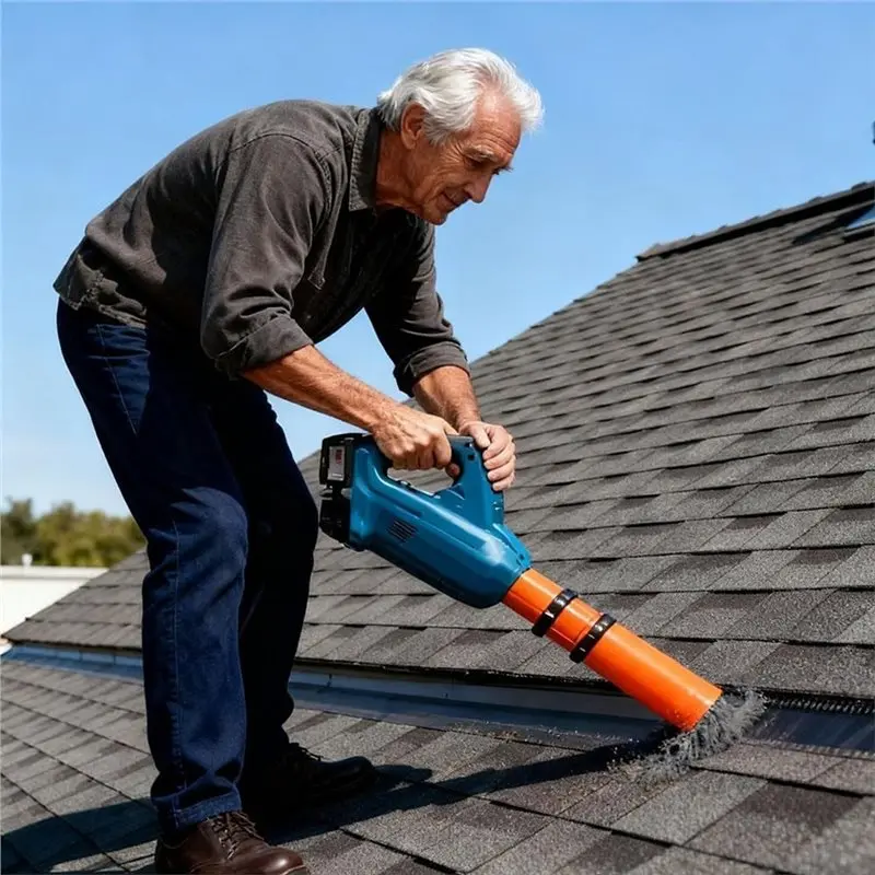 Il miglior soffiatore per foglie con booster d'aria con attacco per ventilatore da 2 a 4 pollici, con qualsiasi ugello da 2 a 4, aumenta istantaneamente il flusso d'aria