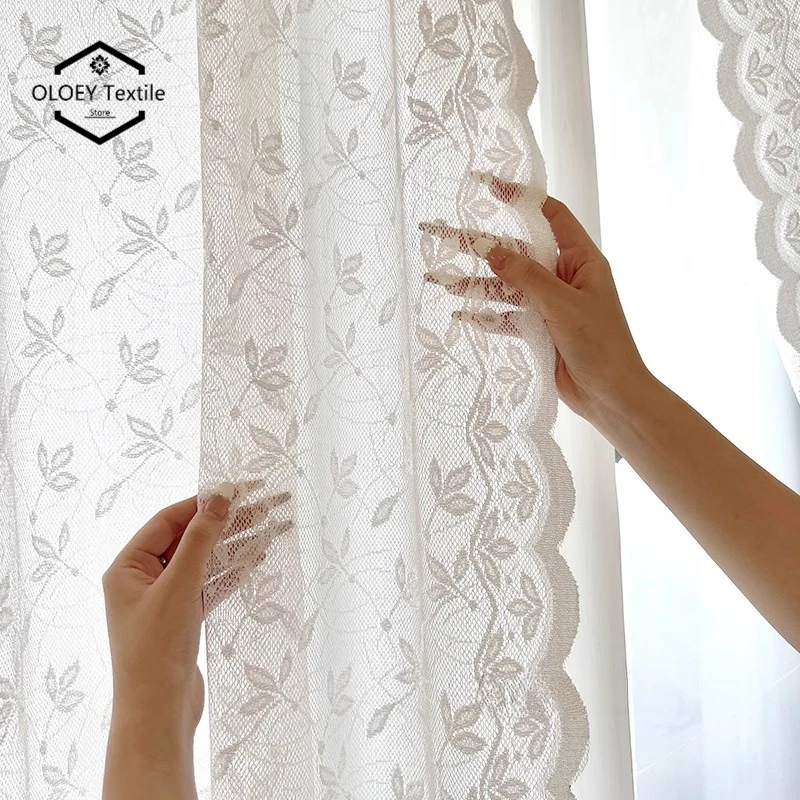 

French Chenille Velvet Curtains for Bedroom Living Room Cream Lime Light Blocking Expert Design Fresh Green Luxury Window Drapes