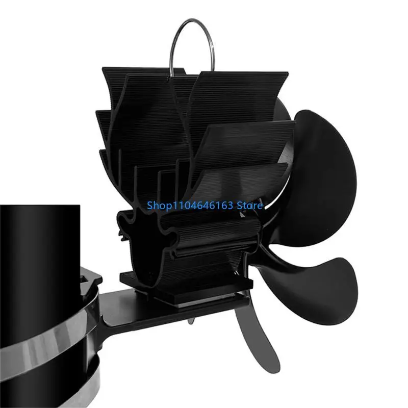 

Тепловой вентилятор печи с модифицированной отводной пластиной Максимизируйте эффективность вашего камина или печи Стильный