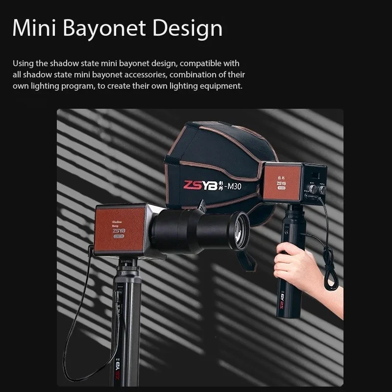 ZSYB MINI Spotlight Focalize Conical Snoots Bowens Mount For Photography Studio Art Special Effects Shaped Beam Light Cylinder