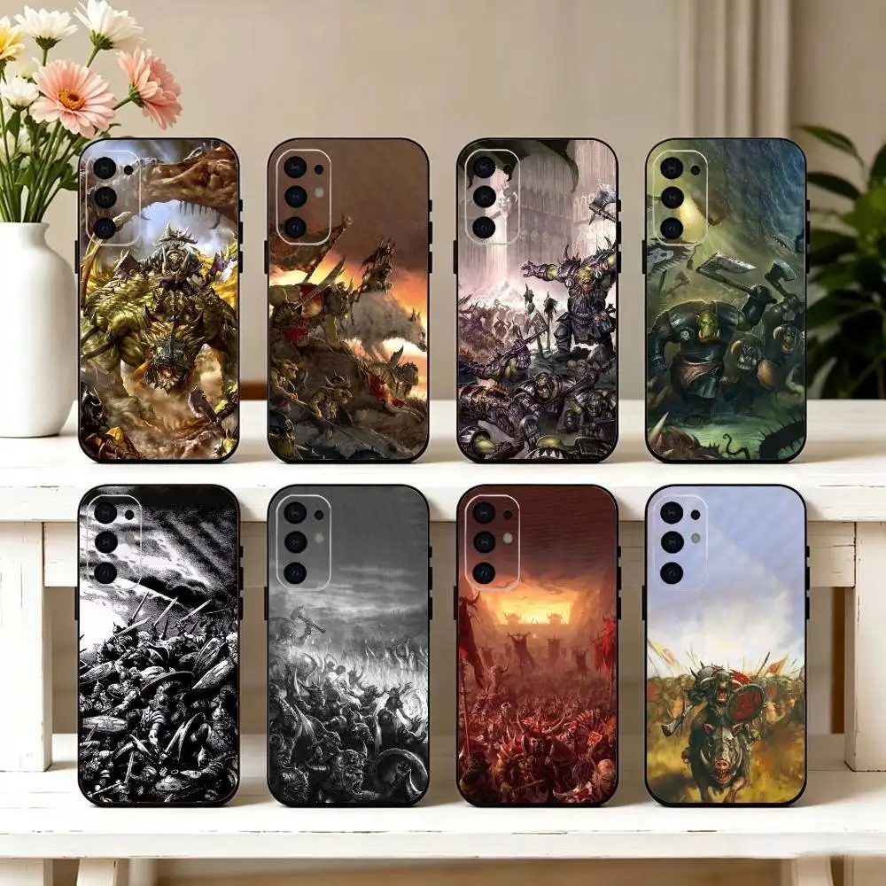 G-Goblin A-Army Phone Case For Samsung S25,S24,S21,S22,S23,S30,Ultra,S20,Plus,Fe,Lite,Note,10,Black Cover