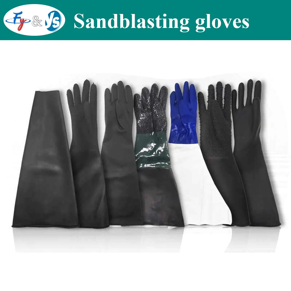 Resistant Sandblasting Labor Protection Gloves Sandblasting Gloves Wear-resistant and Non-slip Gloves Acid and Alkali