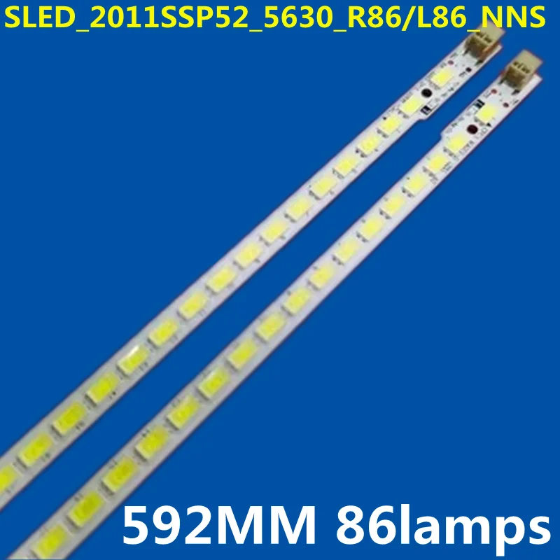 

New LED Strip 86lamps For LK520D3GVRCX LK520D3G60H SLED_2011SSP52_L86/R86 LCD-52DS51A LCD-52DS50A LCD-52NX550A LCD-52LX255A