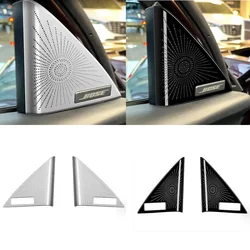For Mazda CX60 90 CX-90 CX80 CX-80 2024 2025 Stainless Steel Interior Front Door Speaker Window A Pillar Cover Trim Accessories