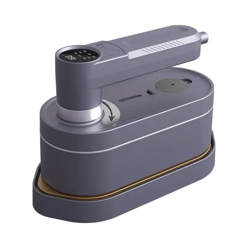 

ABHZ-Portable Steam Iron For Clothes 1200W Handheld Travel Steamer 8 Modes Mini Steam Iron For Home And Travel EU Plug