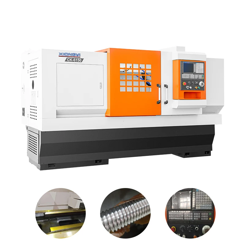 Golden Supplier 1 Spindle Benchtop High-Precise Ck6150/1000 Numerically Controlled Lathe Hine With Multi Tool