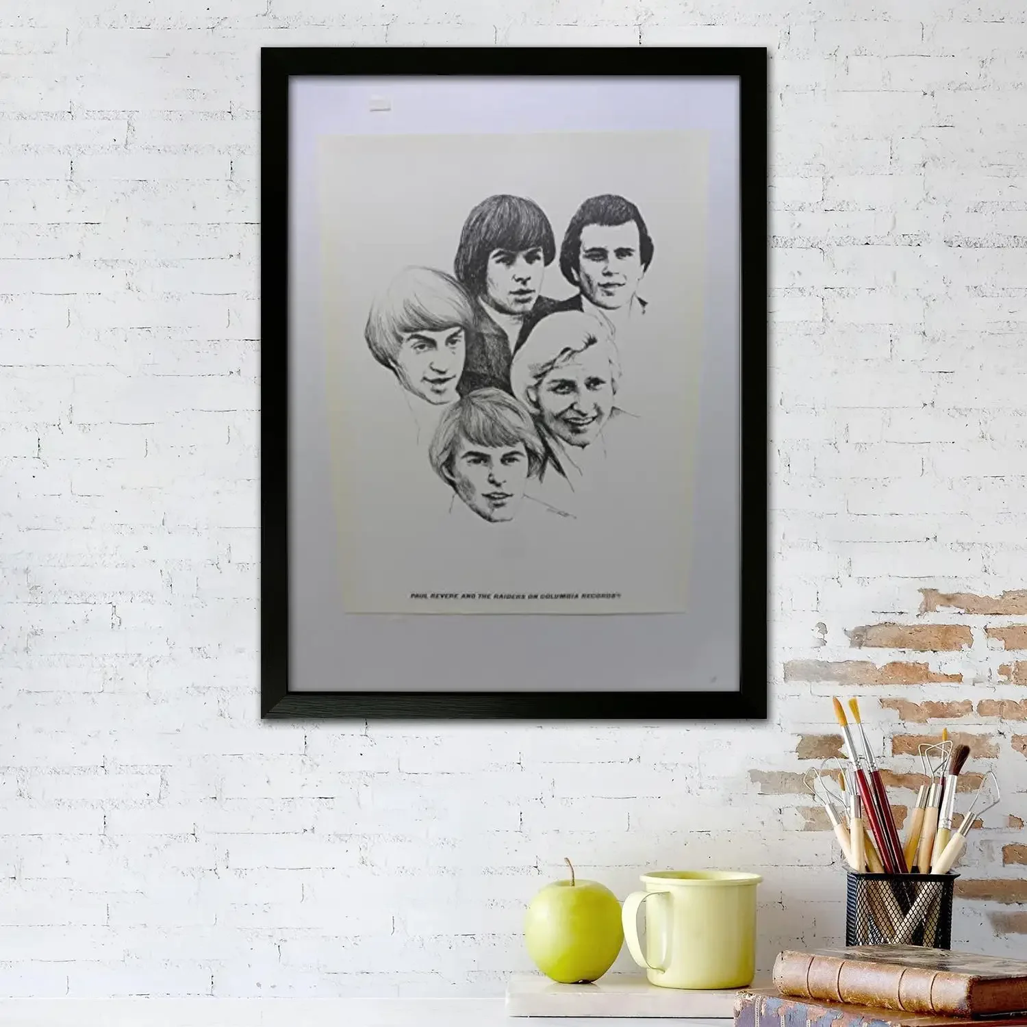 Paul Revere and The Raiders Canvas Art Poster and Wall Art, Picture Print, Modern Family Bedroom Decor,Decorative painting