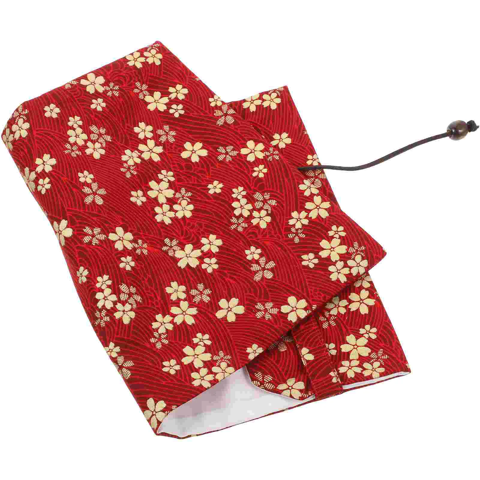 Book Cover Cloth Decor Creative Hand-made Sleeve Ornamental Protector Cases A4 Sleeves Flowers Exquisite Fabric Stylish Nurse