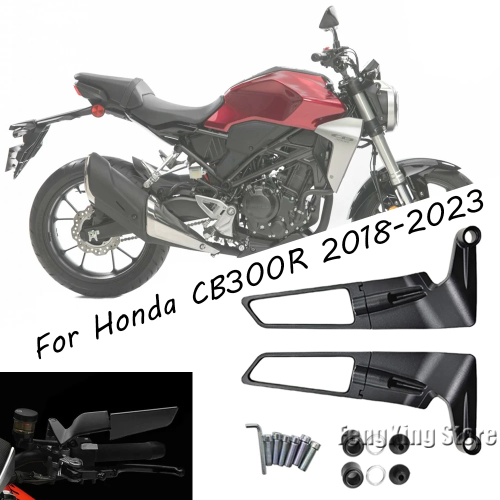 

For Honda CB300R 2018-2023 motorcycle accessories rearview mirror wind wing side rear view reversing