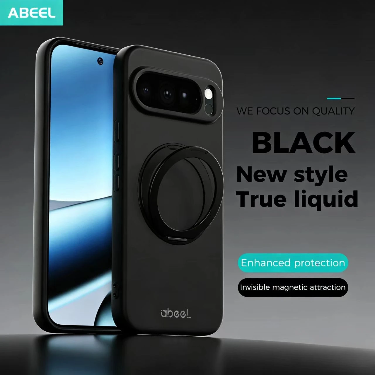 

Premium Magnetic Phone Case for Google Pixel 10 Pro XL 10a Pixel9 9a Camera Lens Protection Bracket Liquid Silicone Soft Cover