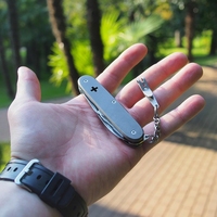Titanium Clasp Titanium Alloy Key Ring,Outdoor EDC Tool Titanium Buckle Hook Waist Belt Buckle