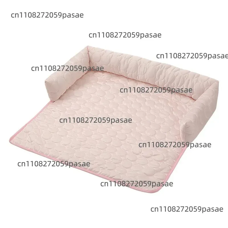 pet ice silk mat, sofa cushion, kennel, cat litter, pet cool cushion, summer cooling and breathable with pillow