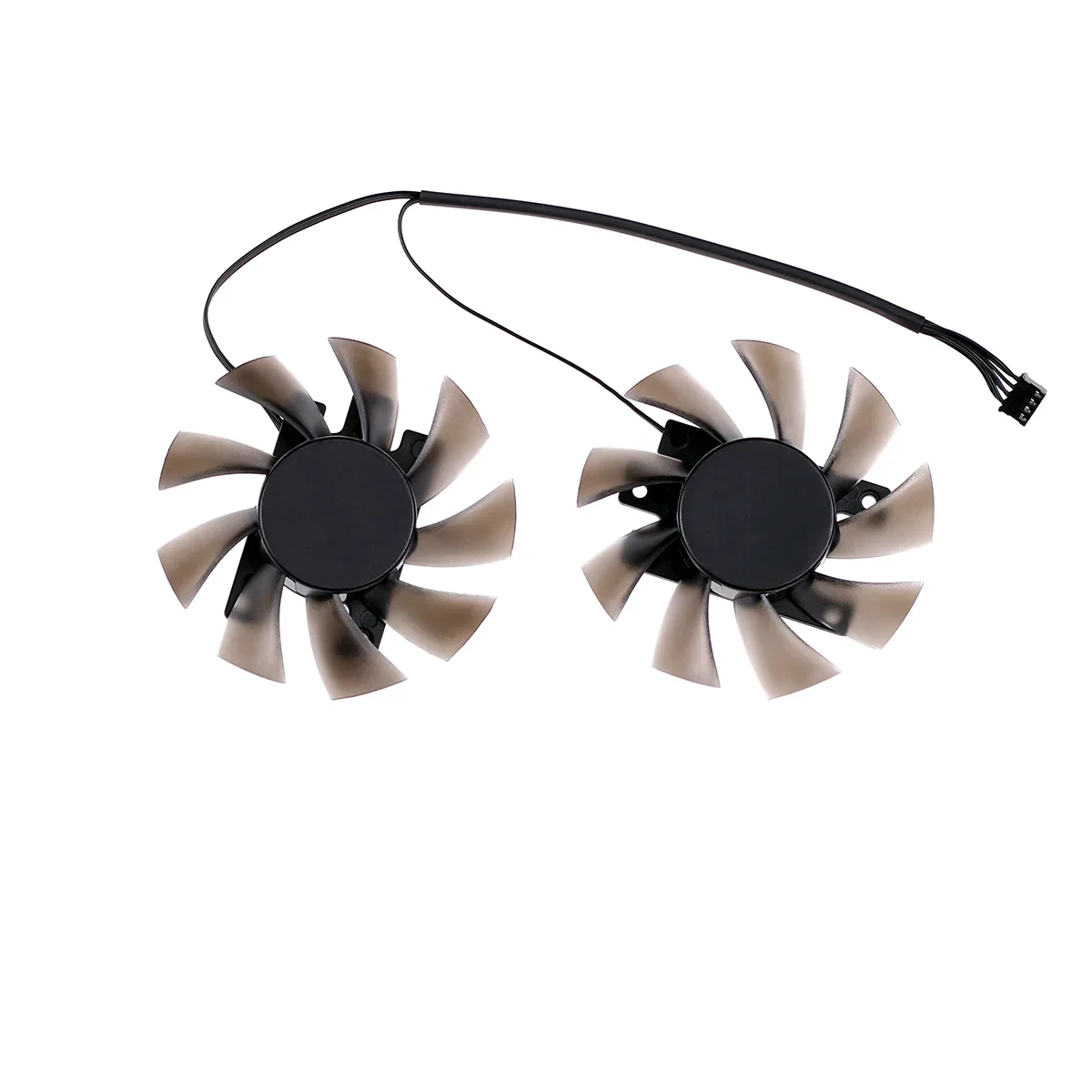 New 2Pcs/set CF-12815S 4P Cooling Fan Replacement For Inno3D GeForce GTX 1660 Ti RTX 2060 Ggraphics Video Card GPU Cooler Fan