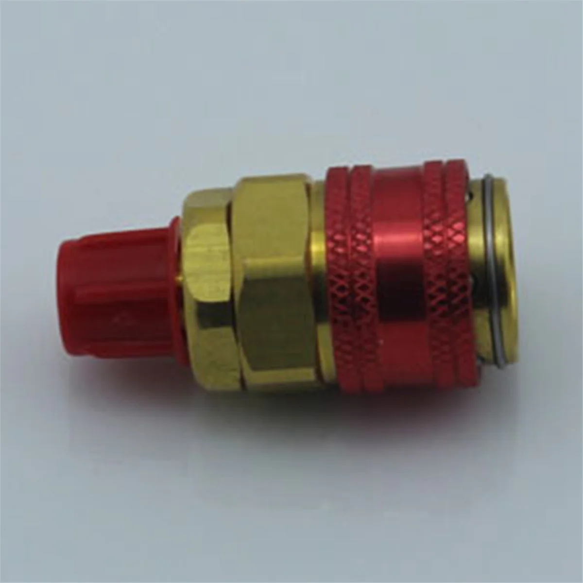 2PCS R134 H/L Quick Coupler Connector Brass Adapters