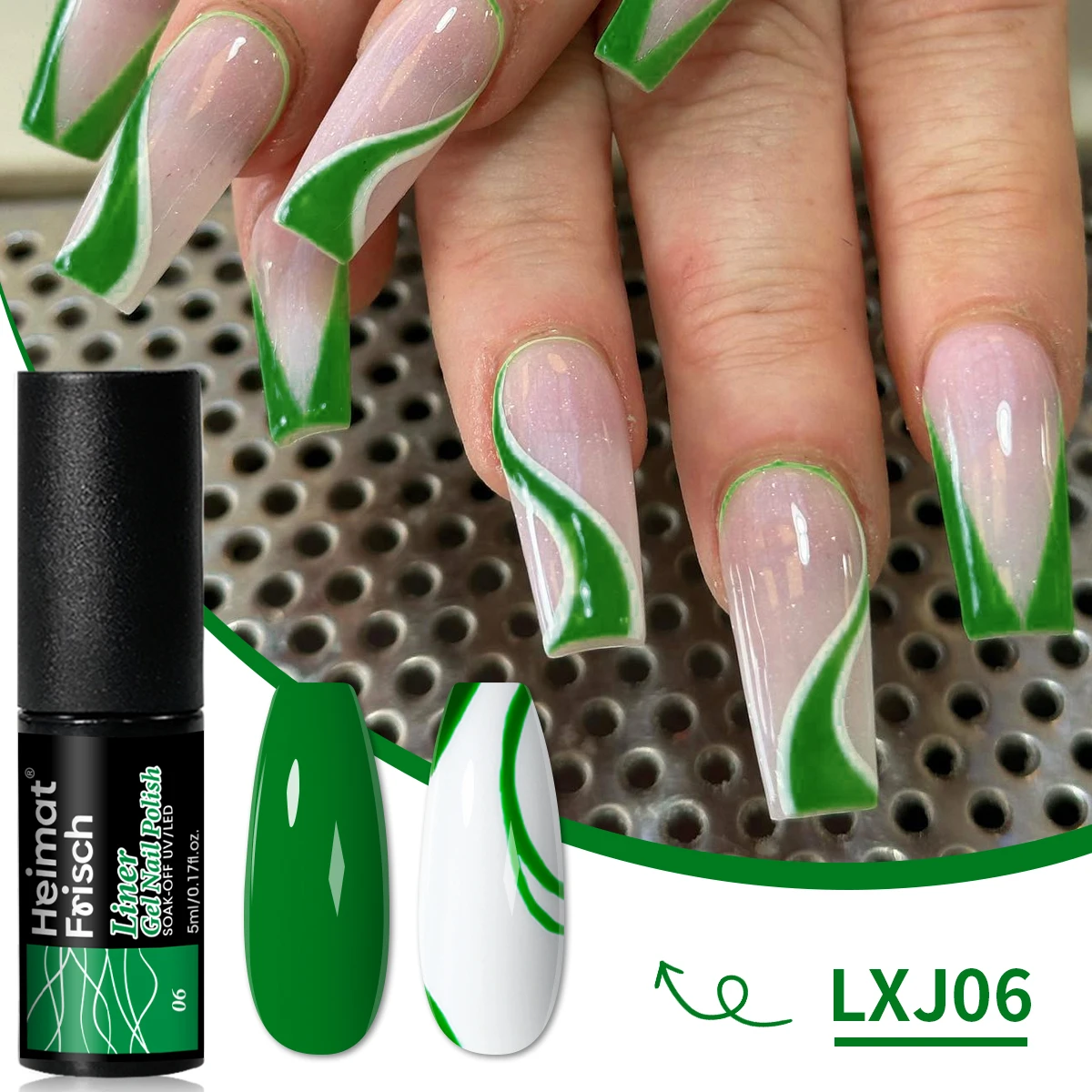 مجموعة 5 مل من جل الرسم اللامع، جل الرسم الملون، أظافر جل قابلة للإزالة، لفن الأظافر. #3