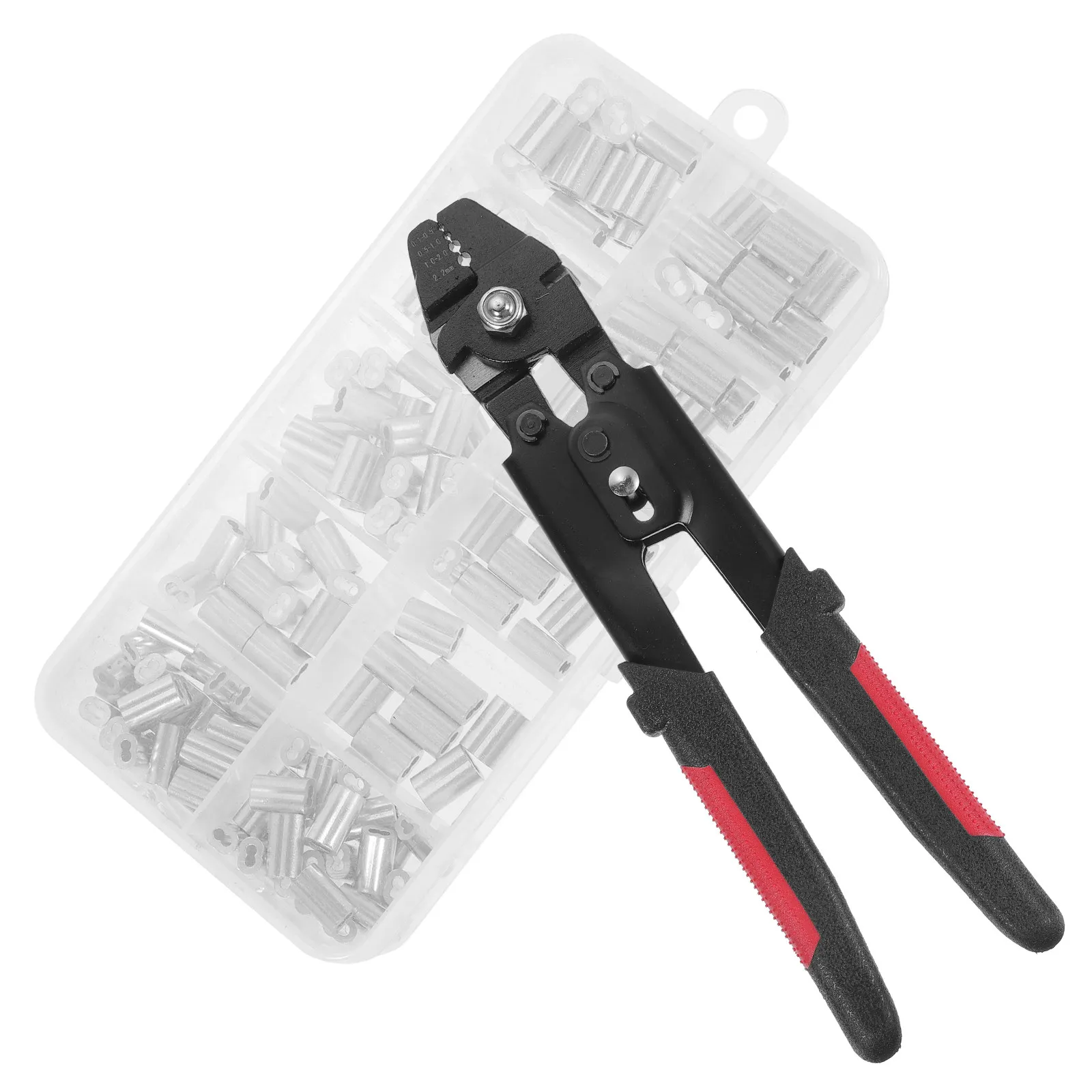 1set-wire-ferrule-crimping-tool-cable-crimper-wire-rope-swaging-tool-non-slip-handle-self-locking-stainless-steel