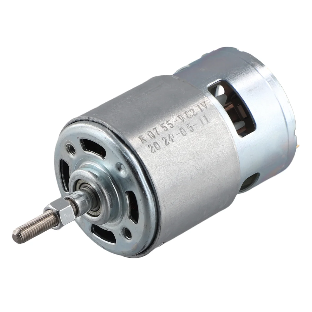 New 755 DC Motor for Weed Trimmer 21V Grass Cutter Motor with Long Shaft for Efficient Weed Cutting and Trimming