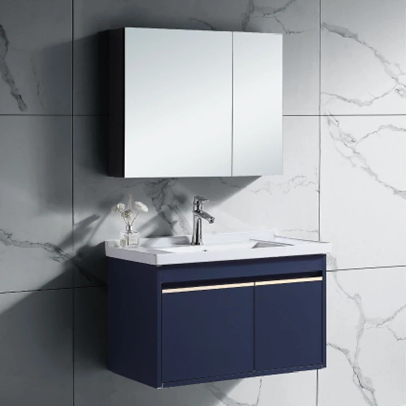 

Элегантное современное настенное LED-зеркало для ванной с фарфоровой раковиной, рамой из нержавеющей стали, прочное, экологичное, гарантия 5 лет