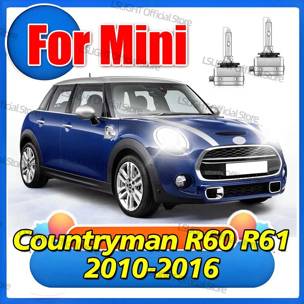 2x Fast Bright D1S D1 HID Xenon Head Lamps 6000K 8000K 10000K 35W For Mini Countryman R60 R61 2010-2016 2011 2012 2013 2014 2015