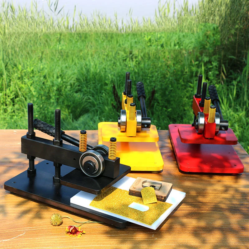 Manual Die Cutting Machine Knife Die Punching Machine Leather Blanking Machine Plastic Rubber Cloth Small Punching Machine