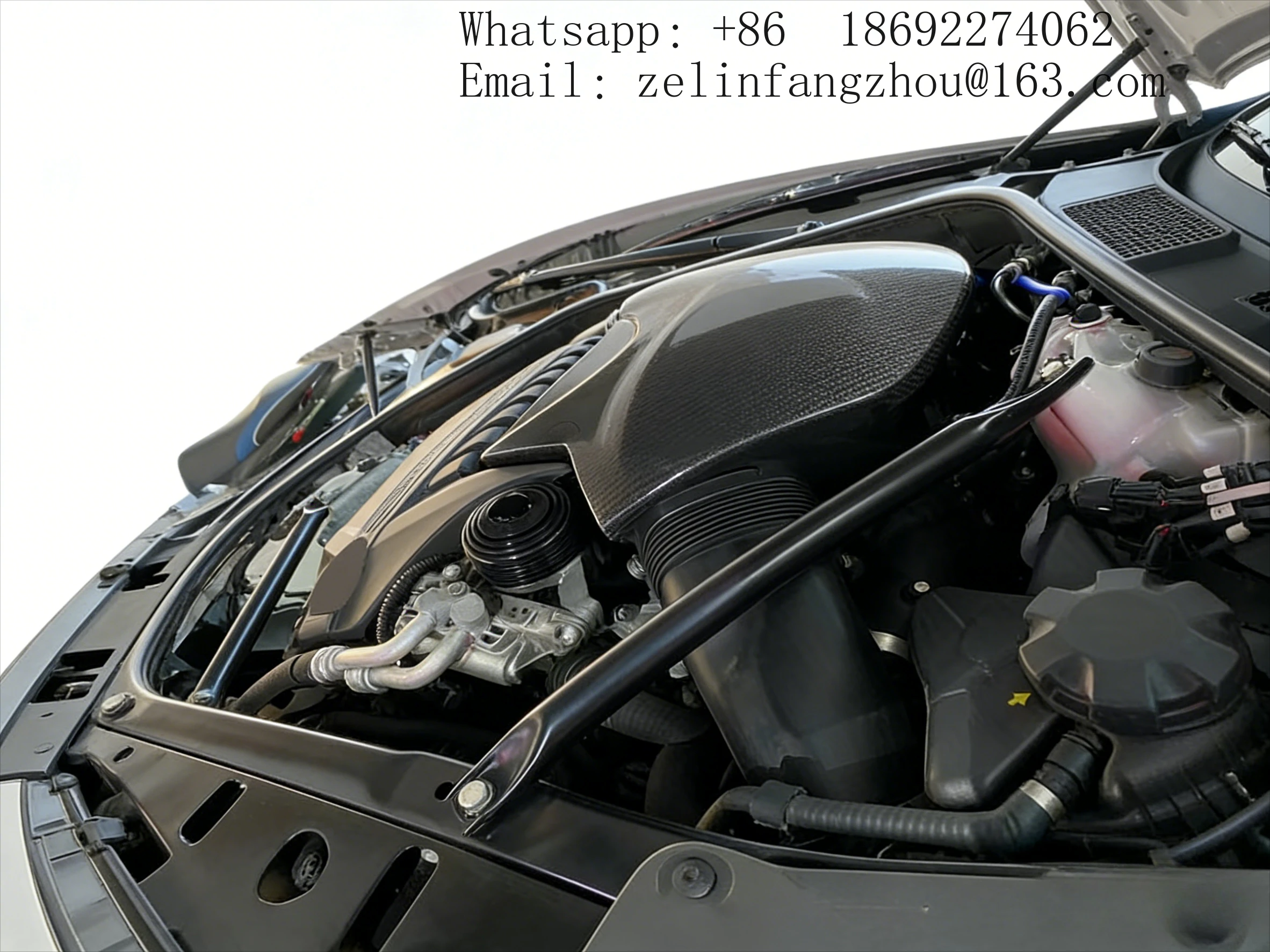 3K Twill Carbon Weave 100% Dry Carbon Fiber Air Induction System For BMW 5 Series 535Li 6 Series 640Li N55 3.0T Airspeed Brand