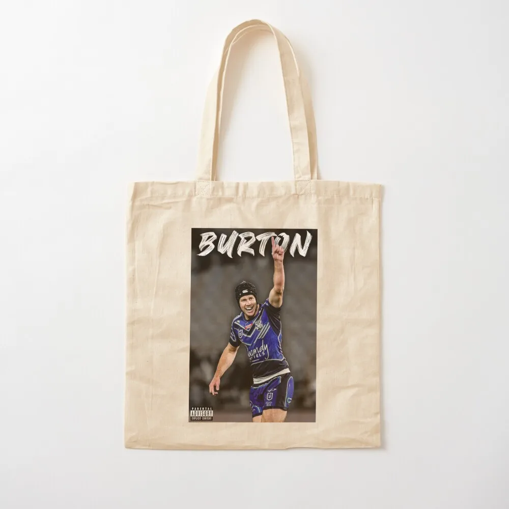 Matt Burton Graphic - NRL Bulldogs Tote Bag
