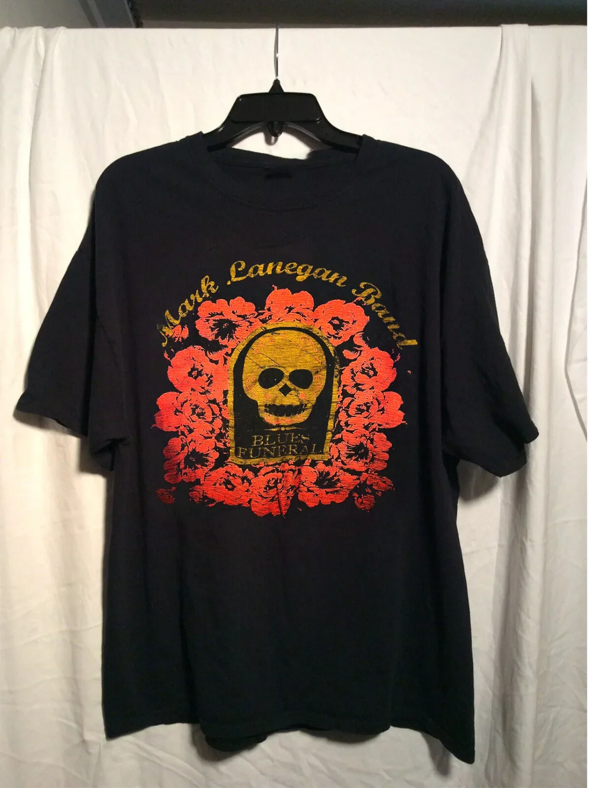 

Футболка унисекс с короткими рукавами Mark Lanegan Blues Funeral, хлопок