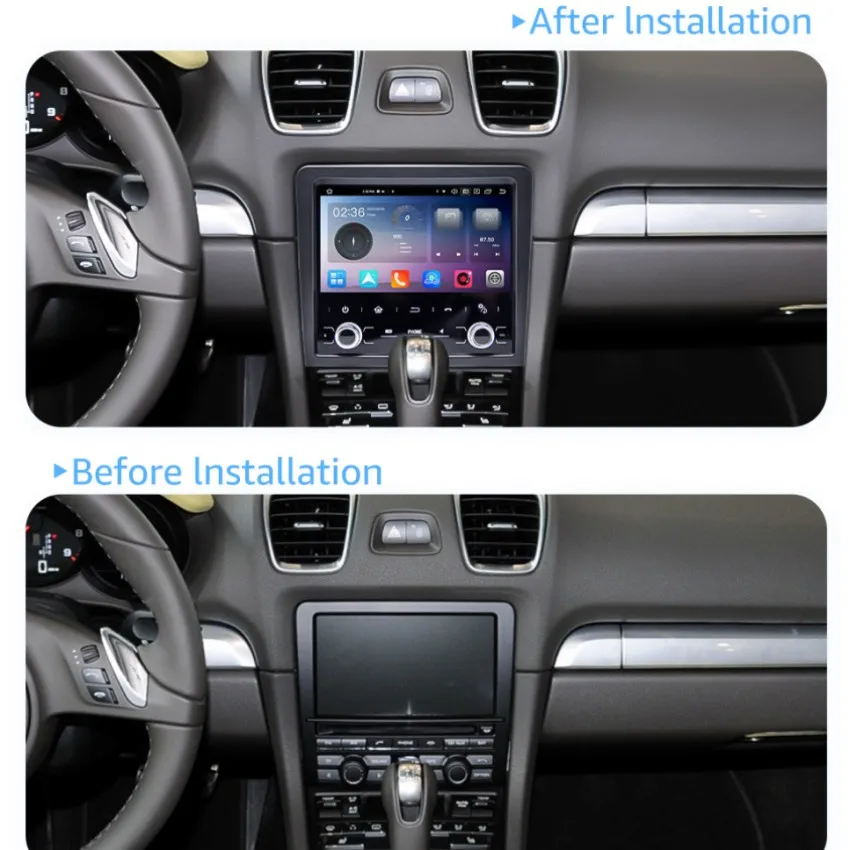 Radio samochodowe DSP z Androidem 12, odtwarzacz multimedialny, nawigacja, stereo do Porsche Boxster/911/Cayman/718/918/981/997 z funkcją Carplay