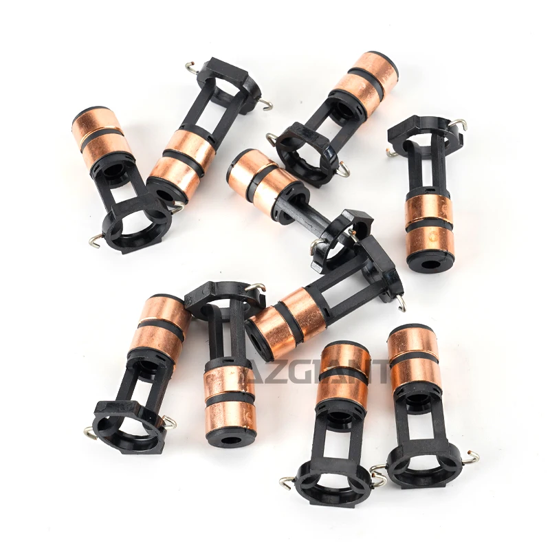 10pcs for Honda Accord, CR-V, Odyssey,  Cadillac/Ford, Land Rover Range Rover Generator Collector Copper Head SlipRing Ring