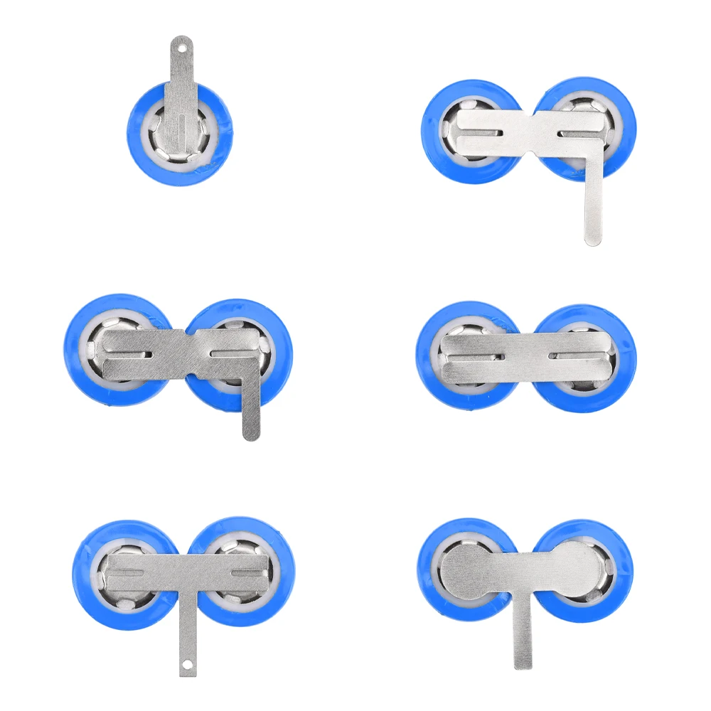 100pcs 18650 Lithium Battery Nickel Sheet T-Y-H-L Shape 0.18mm Nickel Sheet For Spot Welding Batteries Connection