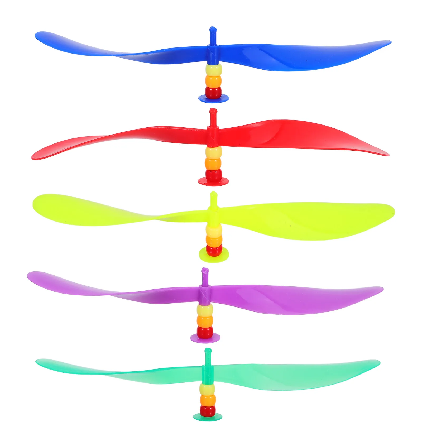 5Pcs Detachable Dragonfly Hat Propeller Lightweight Funny Baseball Cap Accessory for Parties Outdoor Events Eye-Catching