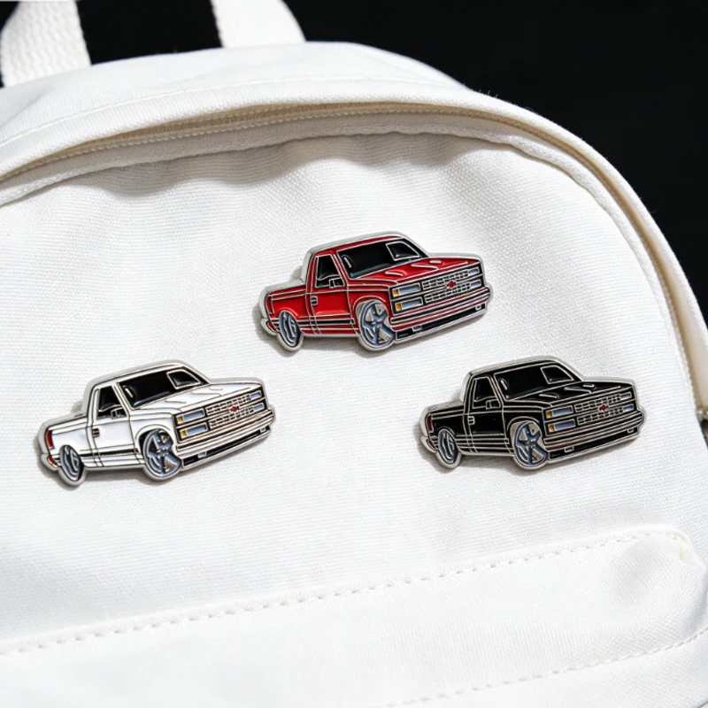 Retro Auto Mexiko-Stil Metall-Clip-Pin Golf-Hut-Clip Markierungsnadeln Trendiger Mützen-Clip Kleidungs- und Taschen-Pin Schmuck Geschenke für Auto-Enthusiasten – Detail 8