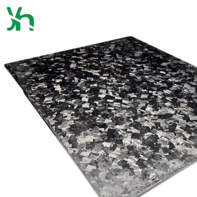 لوحة من ألياف الكربون بنمط مزورة 3K، ماكينة CNC متوفرة للاستخدام بنفسك والروبوتات والمعدات الطبية #2